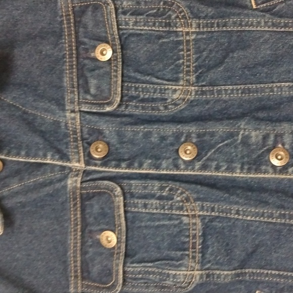 TOMMY HILFIGER DENIM JACKET SIZE SMALL EUC - Picture 3 of 7